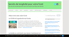 Desktop Screenshot of furet-secret.com